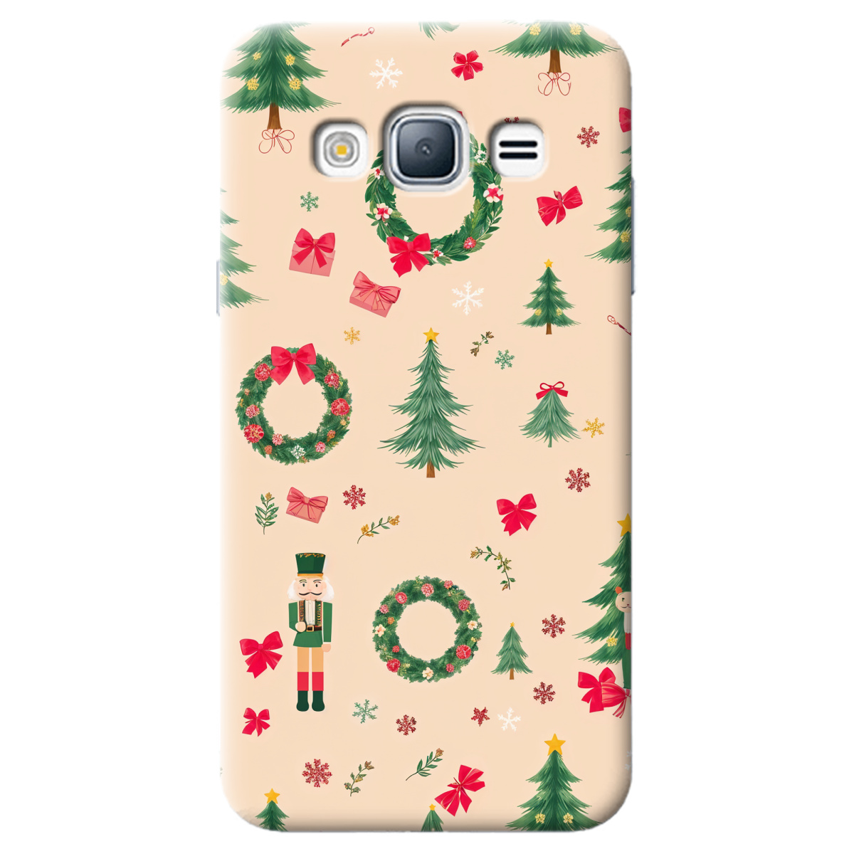 Чехол для Samsung Galaxy J3 2016 Christmas Traditions - фото 1 - Чехлы для телефонов
