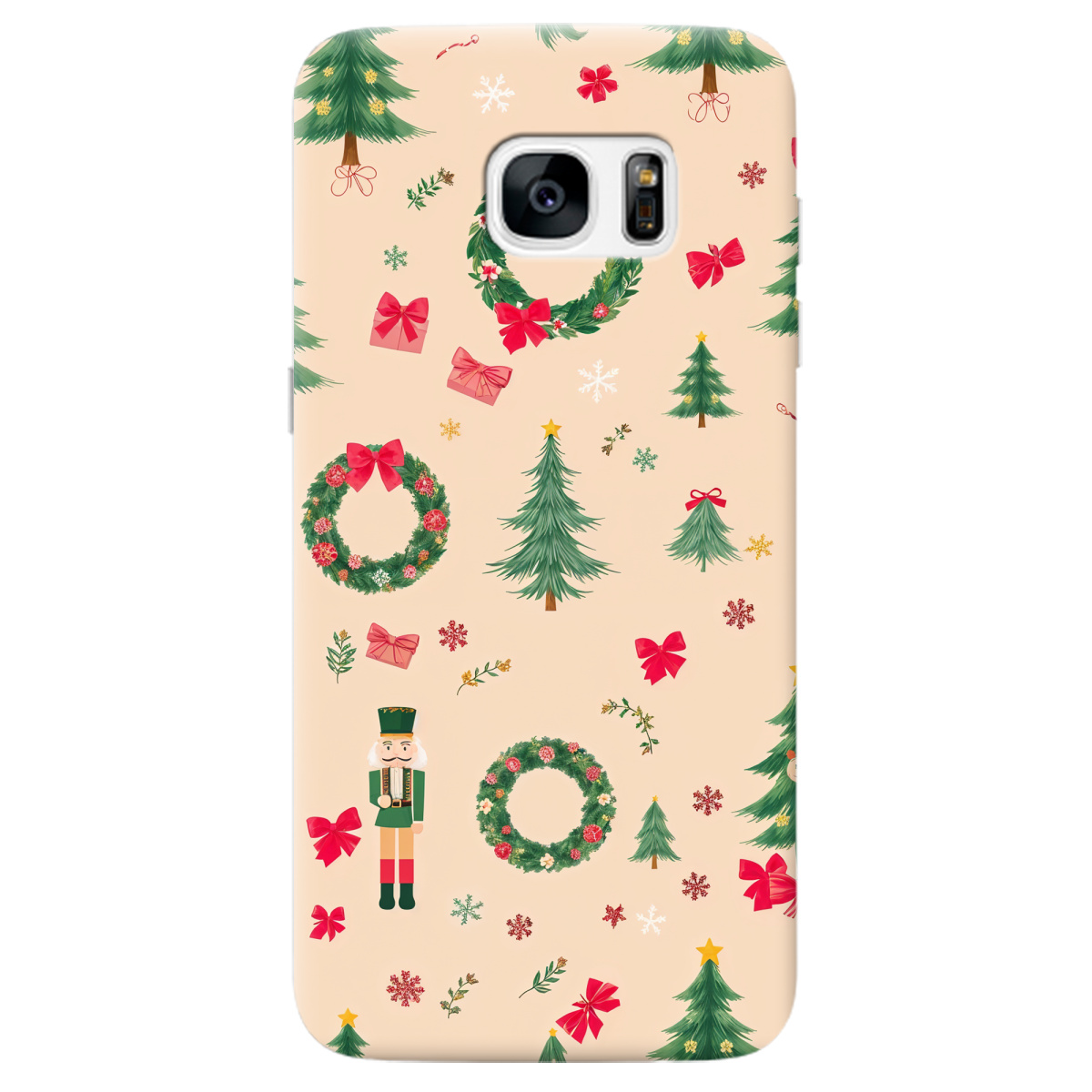 Чохол для Samsung Galaxy S7 Edge Christmas Traditions - фото 1 Чохол для Samsung Galaxy S7 Edge Christmas Traditions - фото 1 - Чохли для телефонів