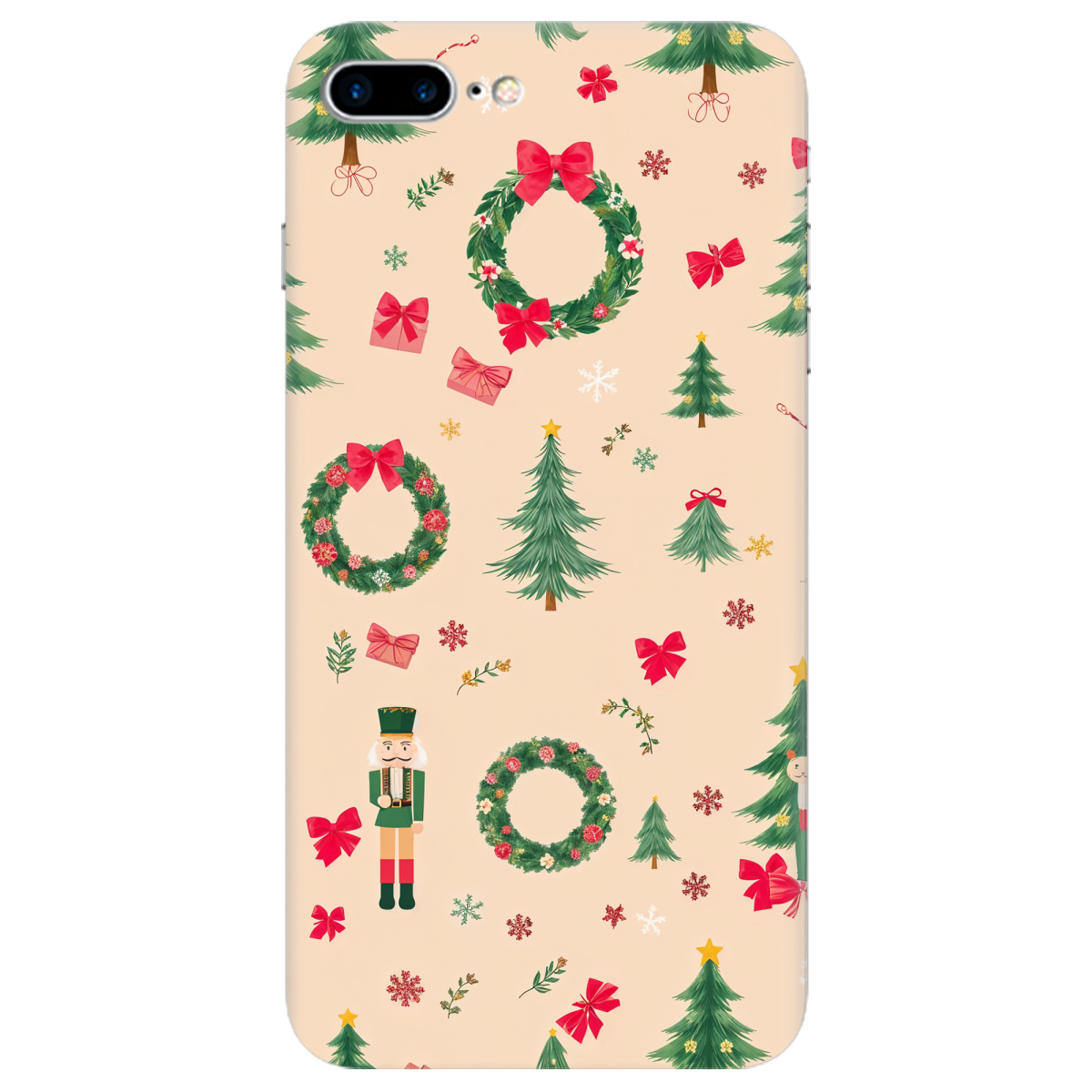 Чохол для Apple iPhone 8 Plus Christmas Traditions - фото 1 - Чохли для телефонів