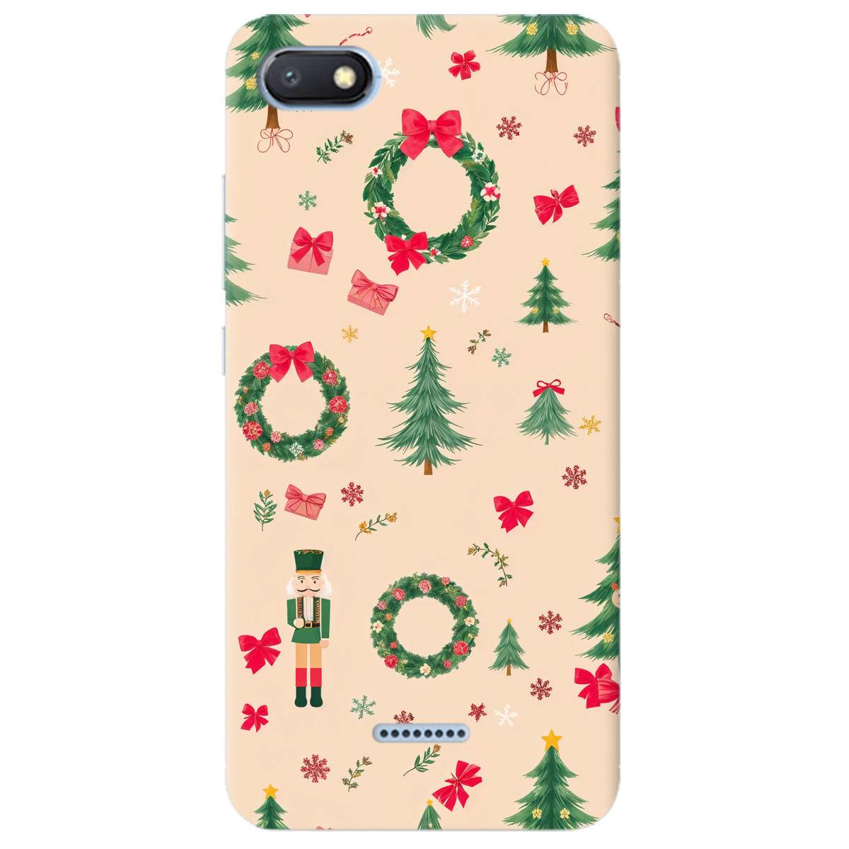 Чохол для Xiaomi Redmi 6A Christmas Traditions - фото 1 Чохол для Xiaomi Redmi 6A Christmas Traditions - фото 1 - Чохли для телефонів