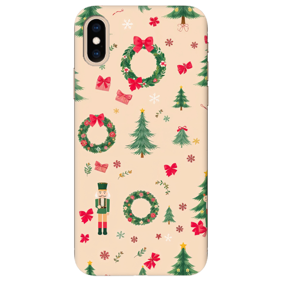 Чохол для Apple iPhone XS Christmas Traditions - фото 1 Чохол для Apple iPhone XS Christmas Traditions - фото 1 - Чохли для телефонів