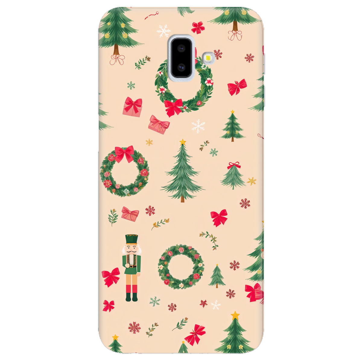 Чохол для Samsung Galaxy J6 Plus 2018 Christmas Traditions - фото 1 - Чохли для телефонів