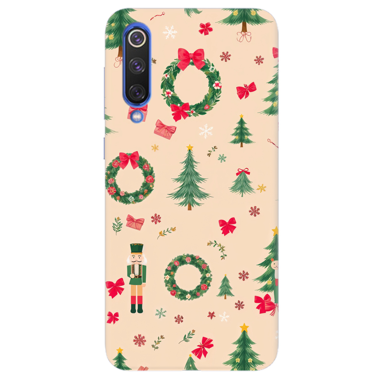 Чехол для Xiaomi Mi 9 Christmas Traditions - фото 1 - Чехлы для телефонов