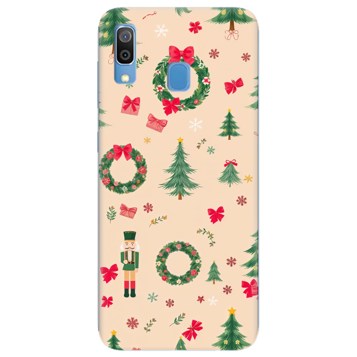 Чохол для Samsung Galaxy A30 Christmas Traditions - фото 1 Чохол для Samsung Galaxy A30 Christmas Traditions - фото 1 - Чохли для телефонів