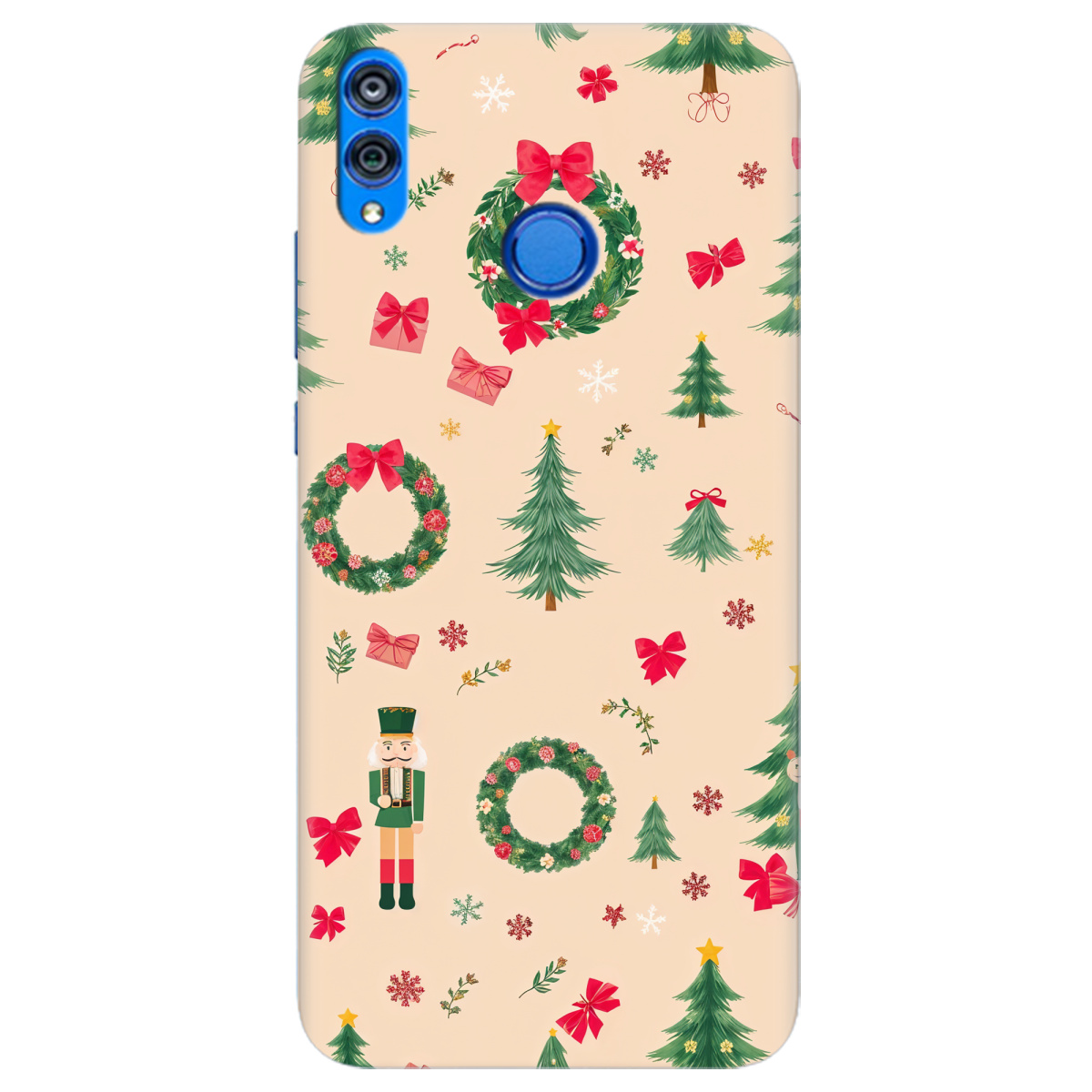 Чехол для Huawei Honor 8x Christmas Traditions - фото 1 - Чехлы для телефонов