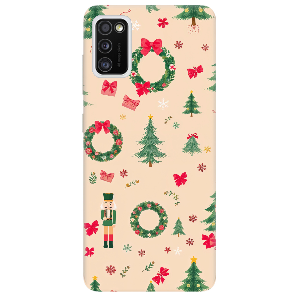Чехол для Samsung Galaxy A41 Christmas Traditions - фото 1 Чехол для Samsung Galaxy A41 Christmas Traditions - фото 1 - Чехлы для телефонов