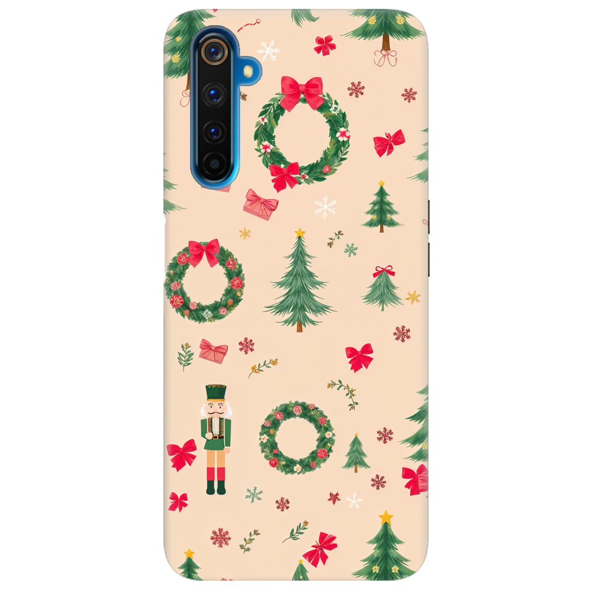 Чехол для Realme 6 Pro Christmas Traditions - фото 1 - Чехлы для телефонов