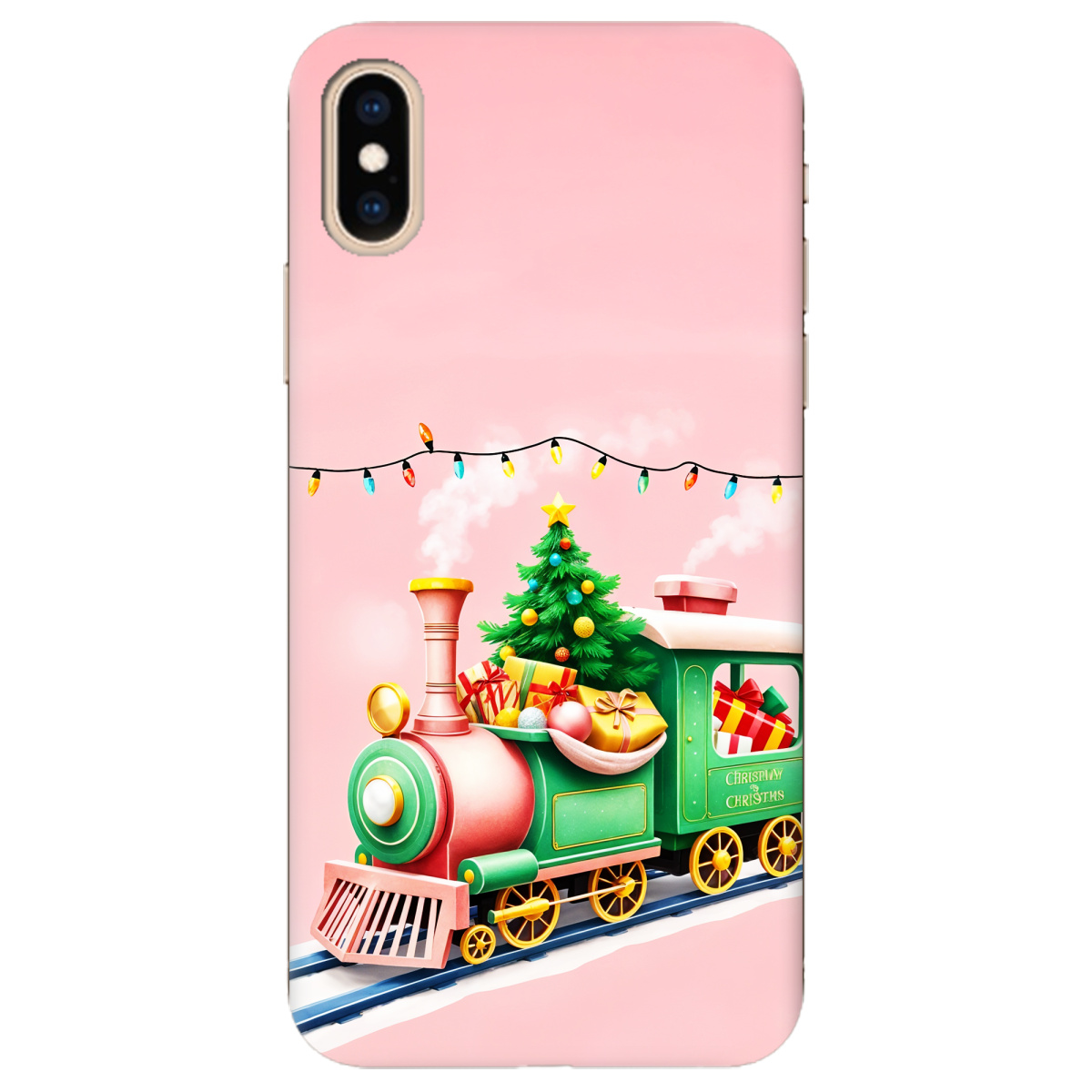 Чехол для Apple iPhone XS Holiday Express - фото 1 - Чехлы для телефонов