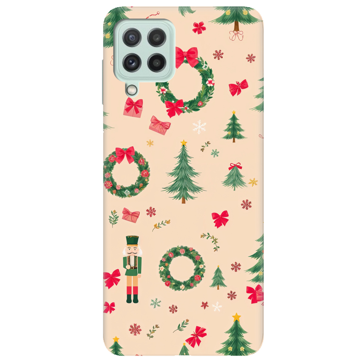 Чехол для Samsung Galaxy A22 4G Christmas Traditions - фото 1 - Чехлы для телефонов