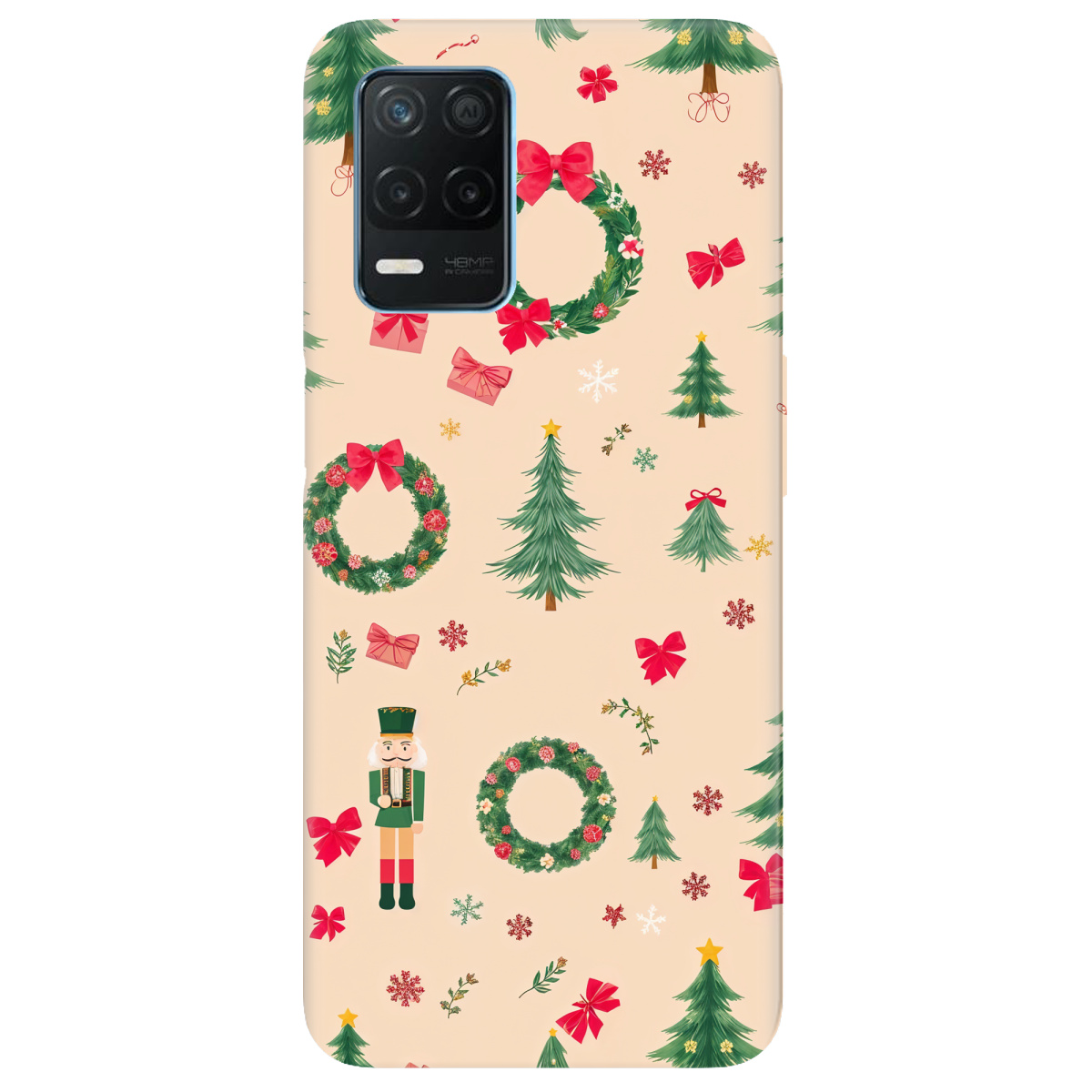 Чехол для Realme 8 4G Christmas Traditions - фото 1 Чехол для Realme 8 4G Christmas Traditions - фото 1 - Чехлы для телефонов