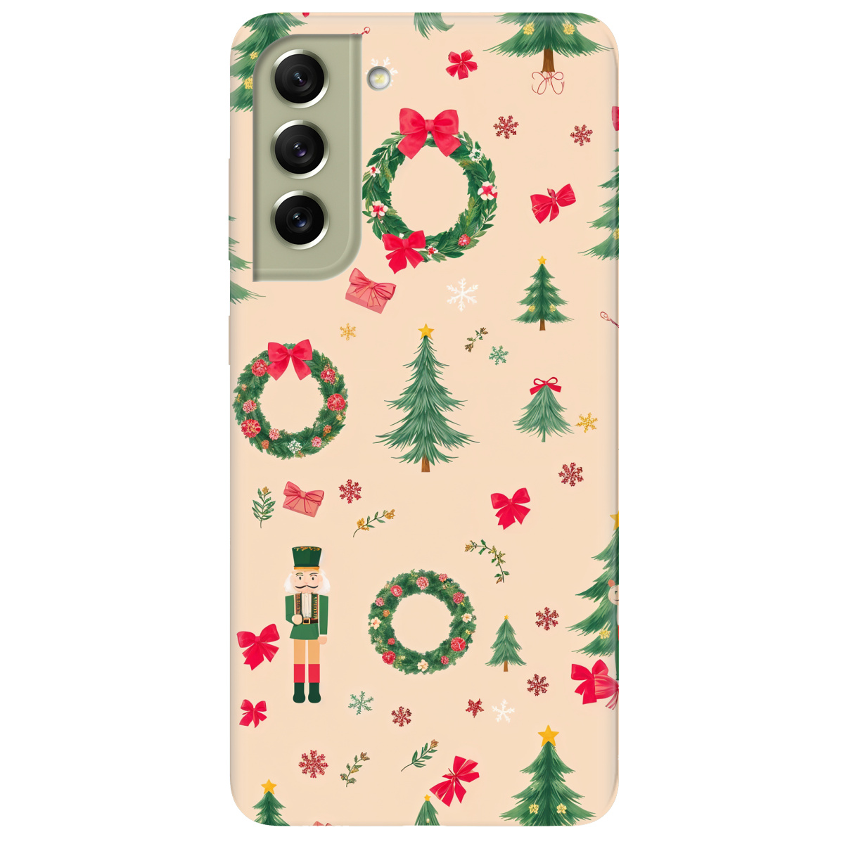 Чехол для Samsung Galaxy S21 FE Christmas Traditions - фото 1 - Чехлы для телефонов