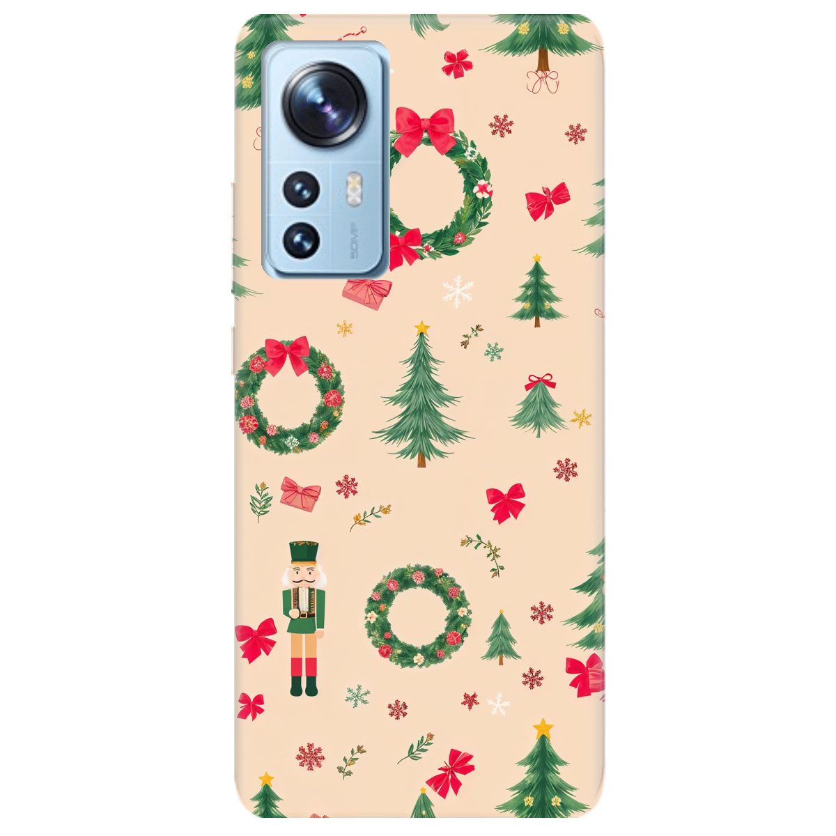 Чехол для Xiaomi 12 Christmas Traditions - фото 1 - Чехлы для телефонов