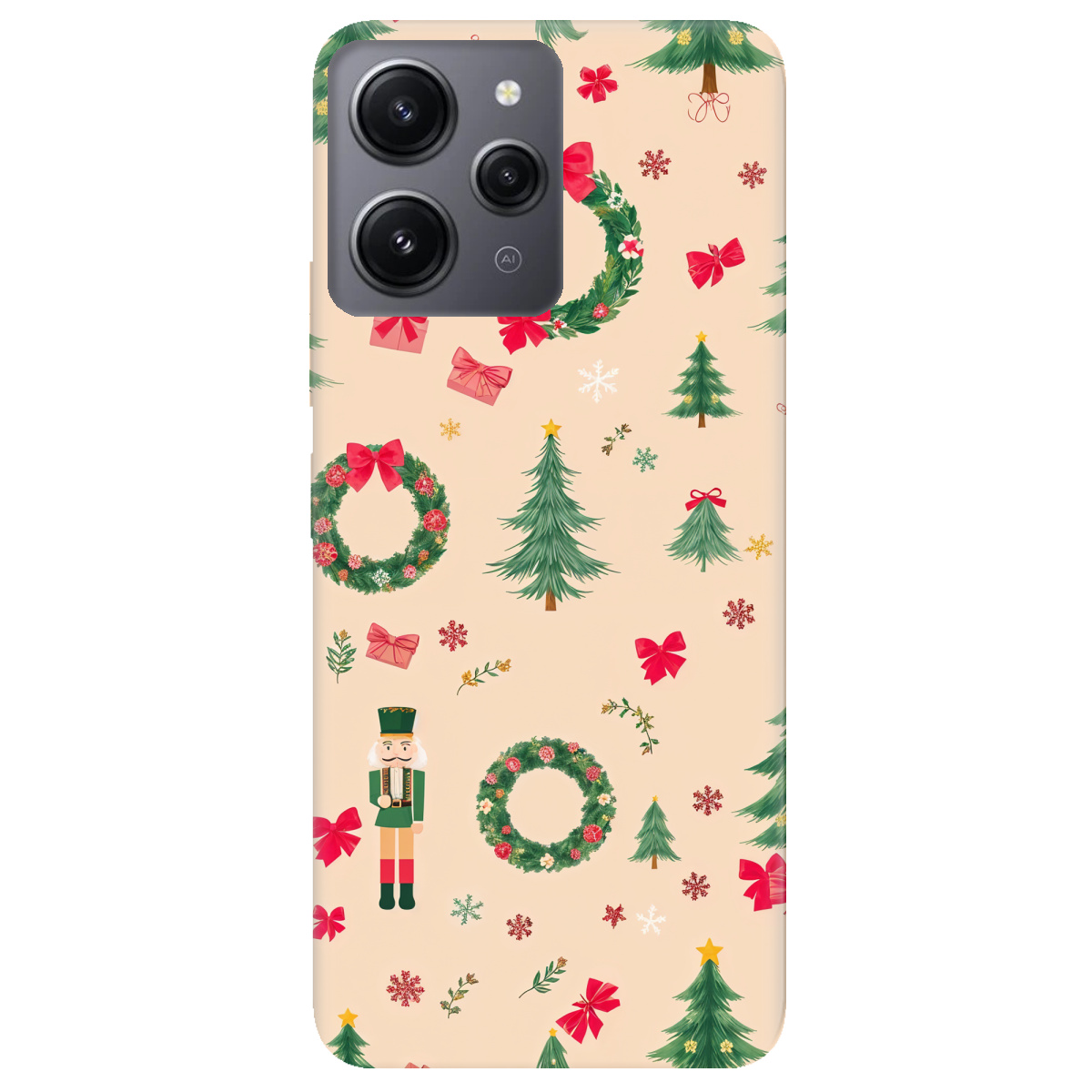 Чохол для Xiaomi Redmi 12 Christmas Traditions - фото 1 Чохол для Xiaomi Redmi 12 Christmas Traditions - фото 1 - Чохли для телефонів