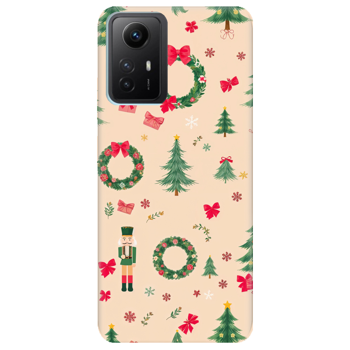 Чехол для Xiaomi Redmi Note 12s Christmas Traditions - фото 1 - Чехлы для телефонов