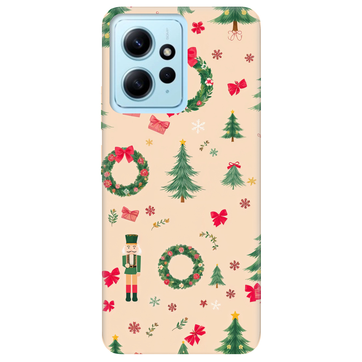 Чехол для Xiaomi Redmi Note 12 4G Christmas Traditions - фото 1 - Чехлы для телефонов