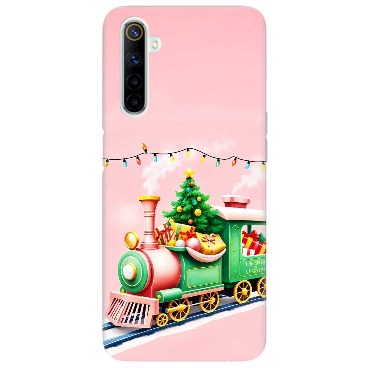 Чехол для Realme 6 Holiday Express - фото 1 Чехол для Realme 6 Holiday Express - фото 1 - Чехлы для телефонов