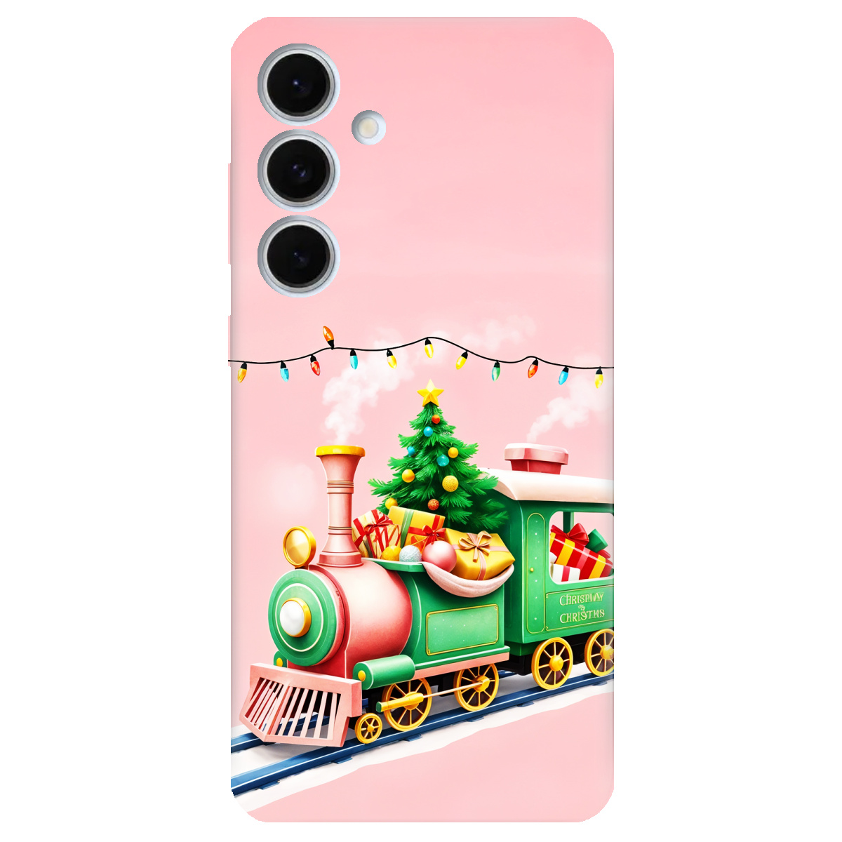 Чохол для Samsung Galaxy S24 FE Holiday Express - фото 1 - Чохли для телефонів