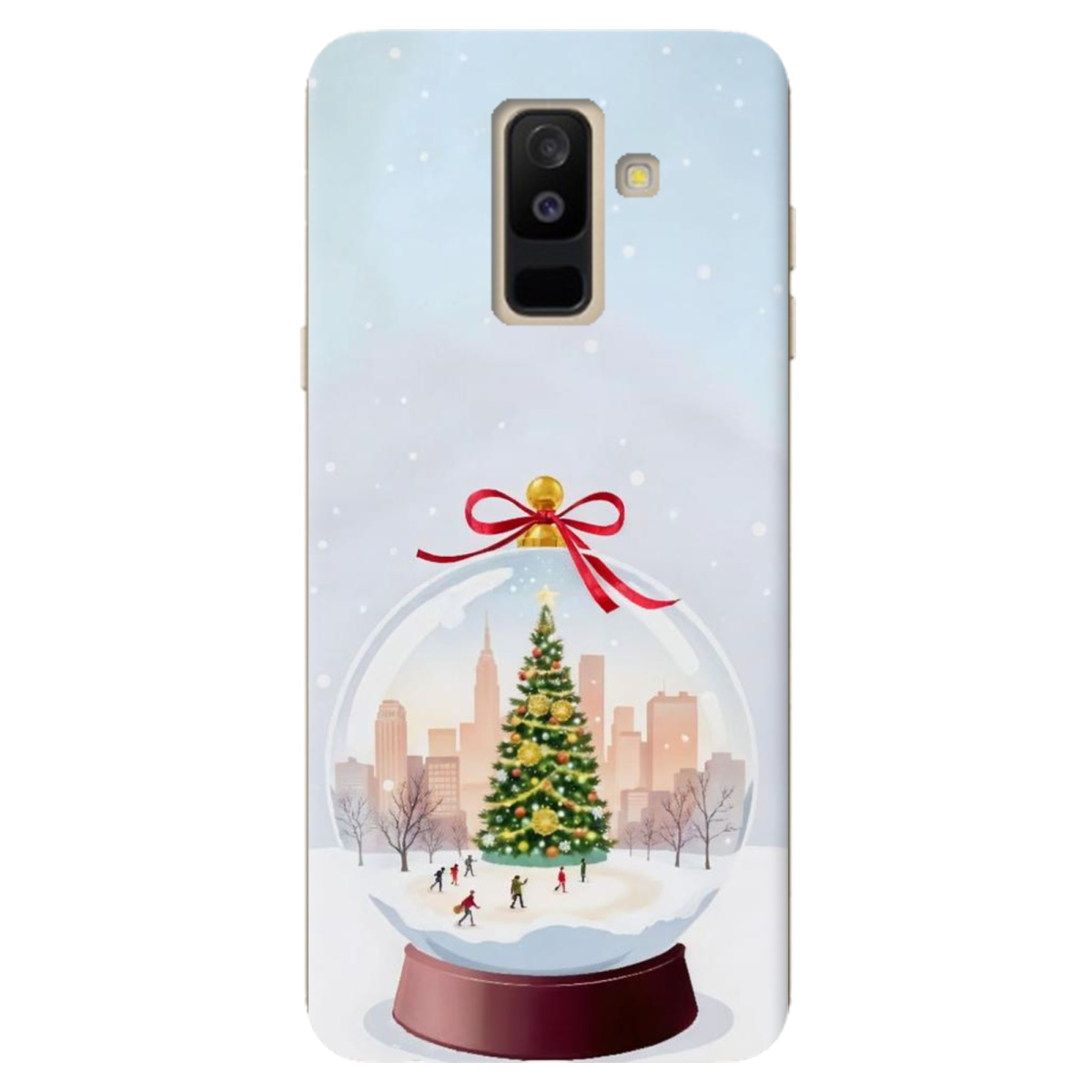 Чохол для Samsung Galaxy A6 Plus 2018 Crystal Holiday - фото 1 - Чохли для телефонів