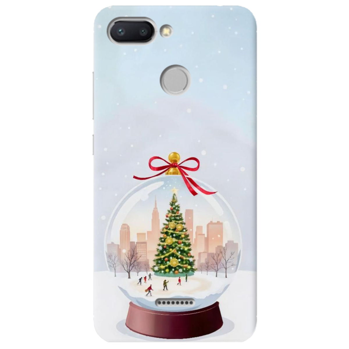 Чехол для Xiaomi Redmi 6 Crystal Holiday - фото 1 - Чехлы для телефонов