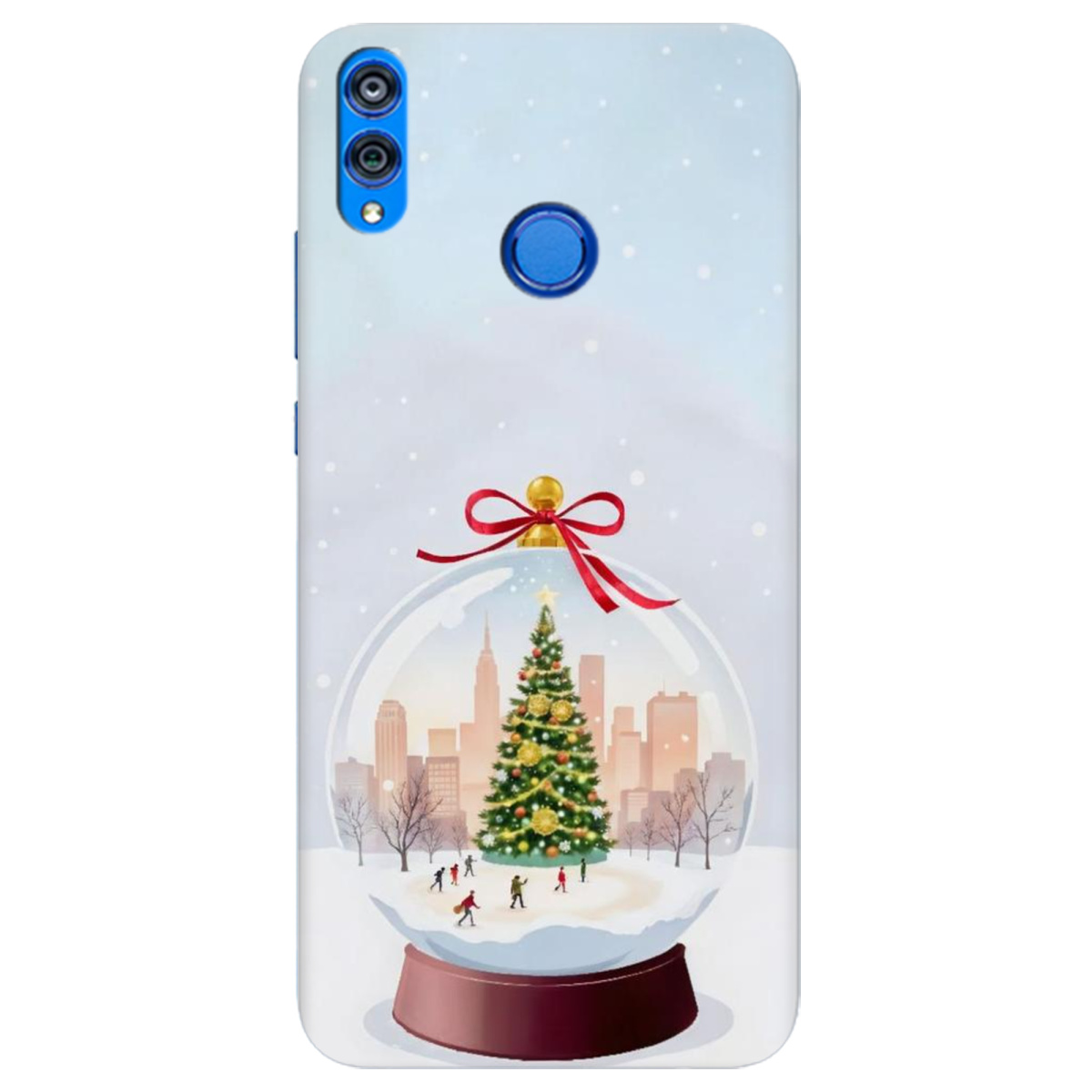 Чехол для Huawei Honor 8x Crystal Holiday - фото 1 - Чехлы для телефонов