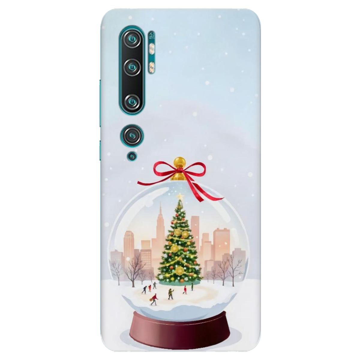 Чохол для Xiaomi Mi Note 10 Crystal Holiday - фото 1 - Чохли для телефонів