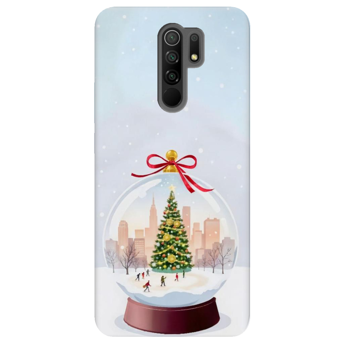 Чехол для Xiaomi Redmi 9 Crystal Holiday - фото 1 - Чехлы для телефонов