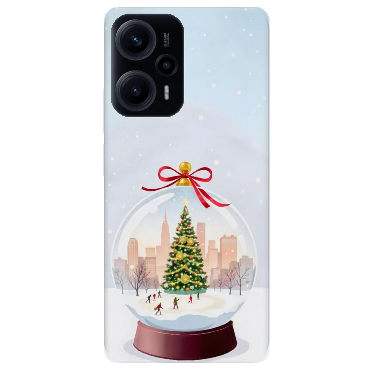 Чехол для Xiaomi Poco F5 Crystal Holiday - фото 1 - Чехлы для телефонов