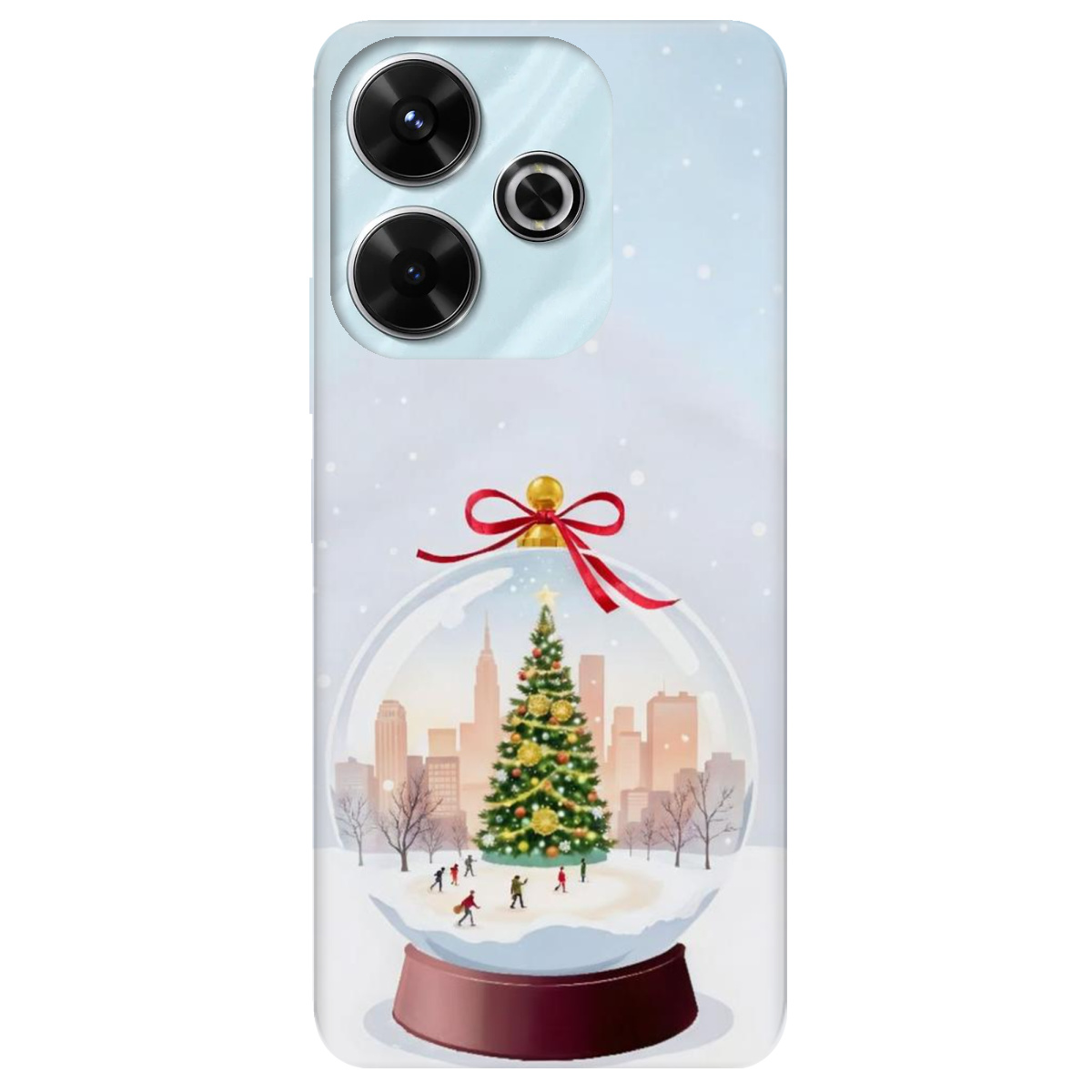 Чехол для Xiaomi Poco M6 4G Crystal Holiday - фото 1 - Чехлы для телефонов