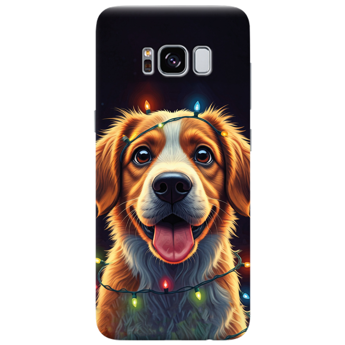 Чохол для Samsung Galaxy S8 Festive Pup - фото 1 - Чохли для телефонів