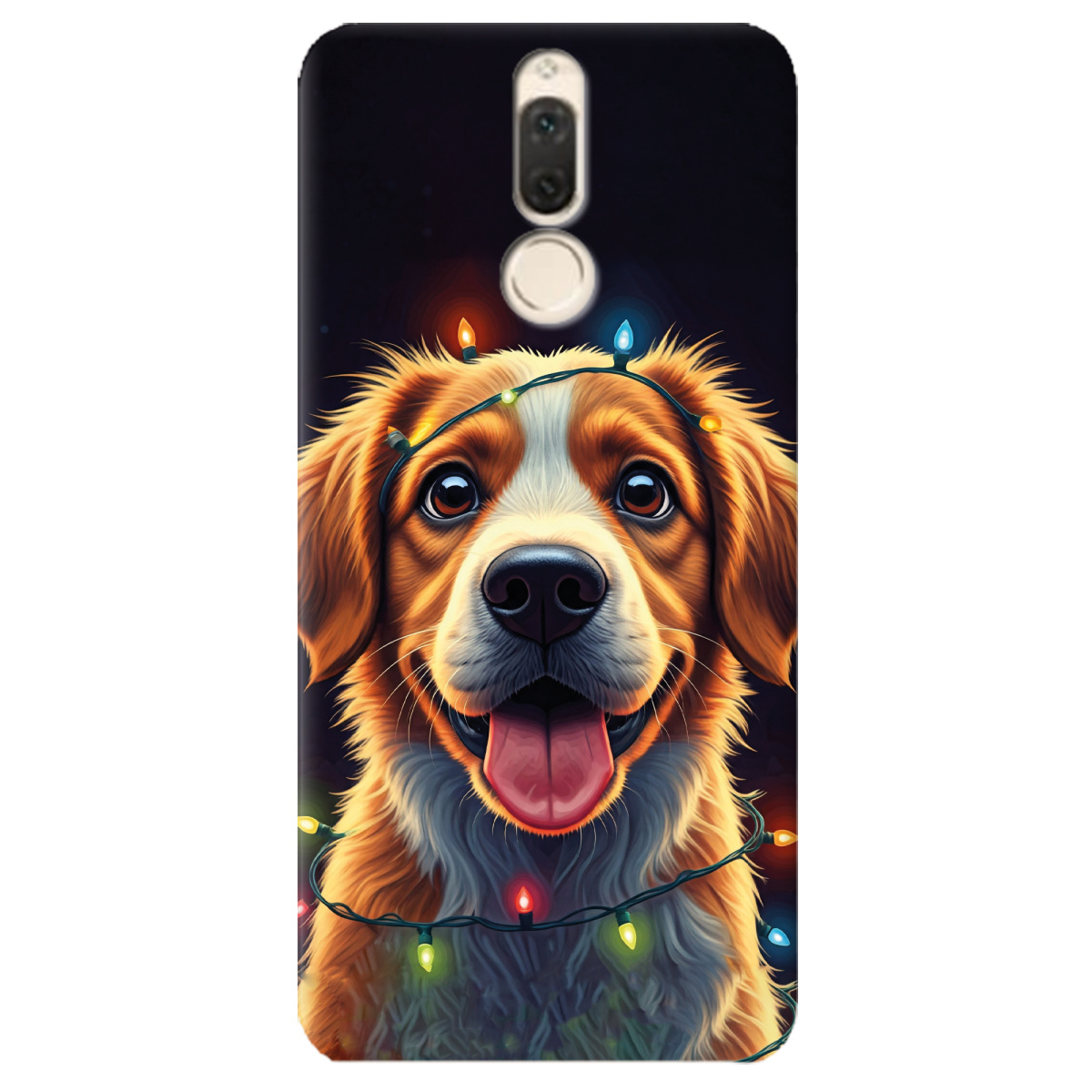 Чохол для Huawei Mate 10 Lite Festive Pup - фото 1 - Чохли для телефонів
