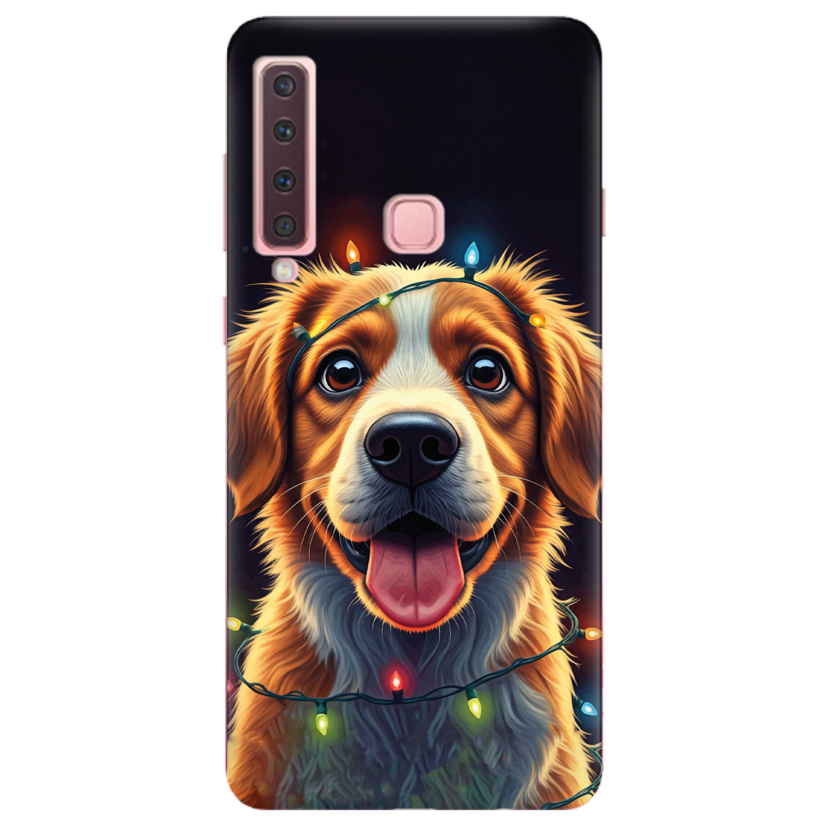 Чохол для Samsung Galaxy A9 2018 Festive Pup - фото 1 Чохол для Samsung Galaxy A9 2018 Festive Pup - фото 1 - Чохли для телефонів