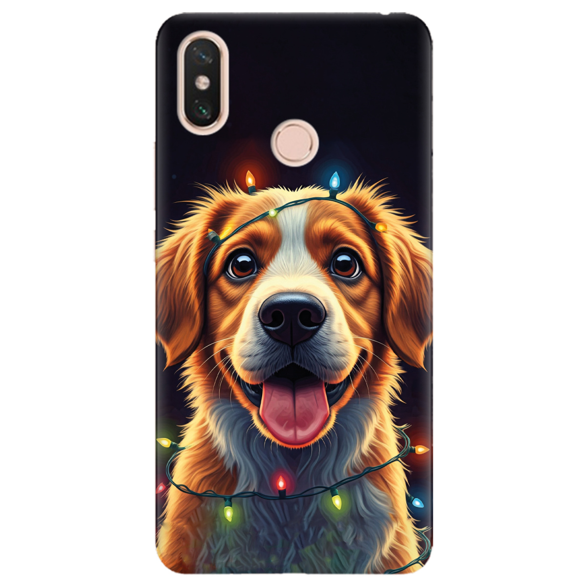 Чохол для Xiaomi Mi Max 3 Festive Pup - фото 1 - Чохли для телефонів