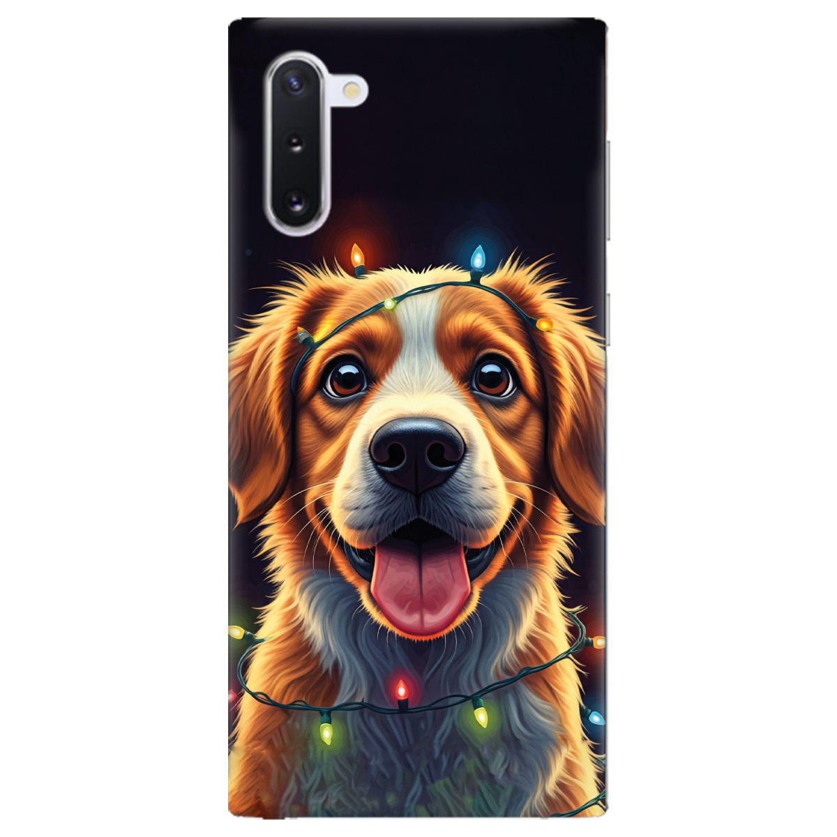 Чохол для Samsung Galaxy Note 10 Festive Pup - фото 1 - Чохли для телефонів