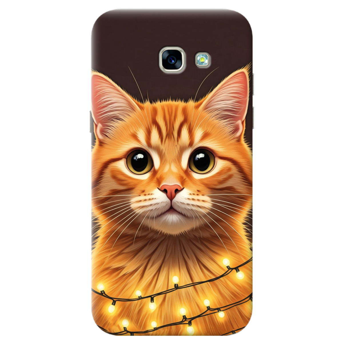 Чехол для Samsung Galaxy A5 2017 Festive Kitty - фото 1 Чехол для Samsung Galaxy A5 2017 Festive Kitty - фото 1 - Чехлы для телефонов