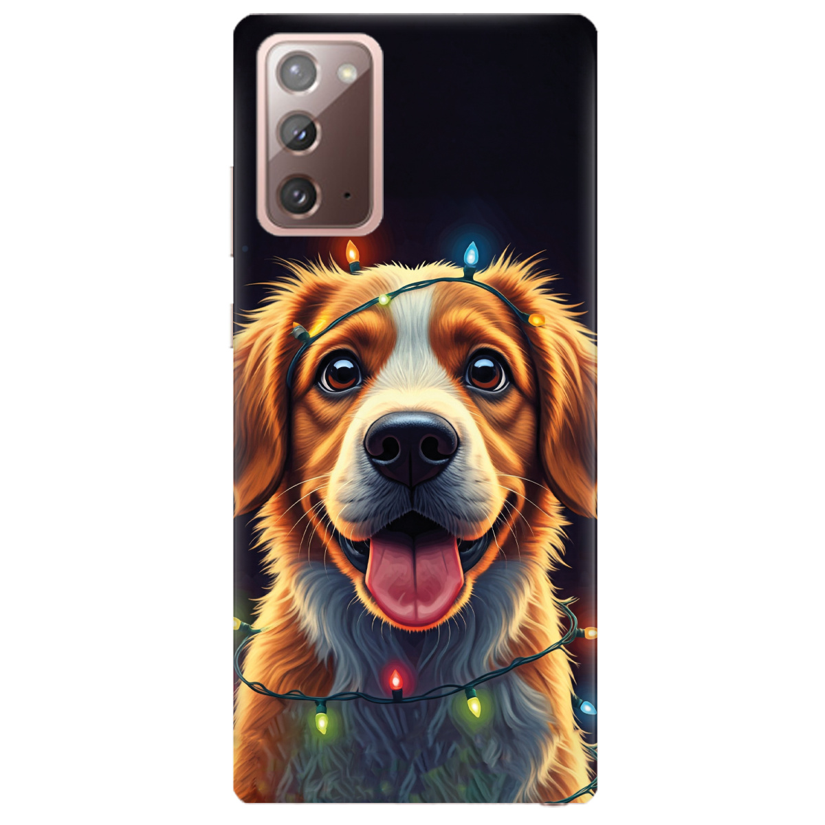 Чохол для Samsung Galaxy Note 20 Festive Pup - фото 1 Чохол для Samsung Galaxy Note 20 Festive Pup - фото 1 - Чохли для телефонів