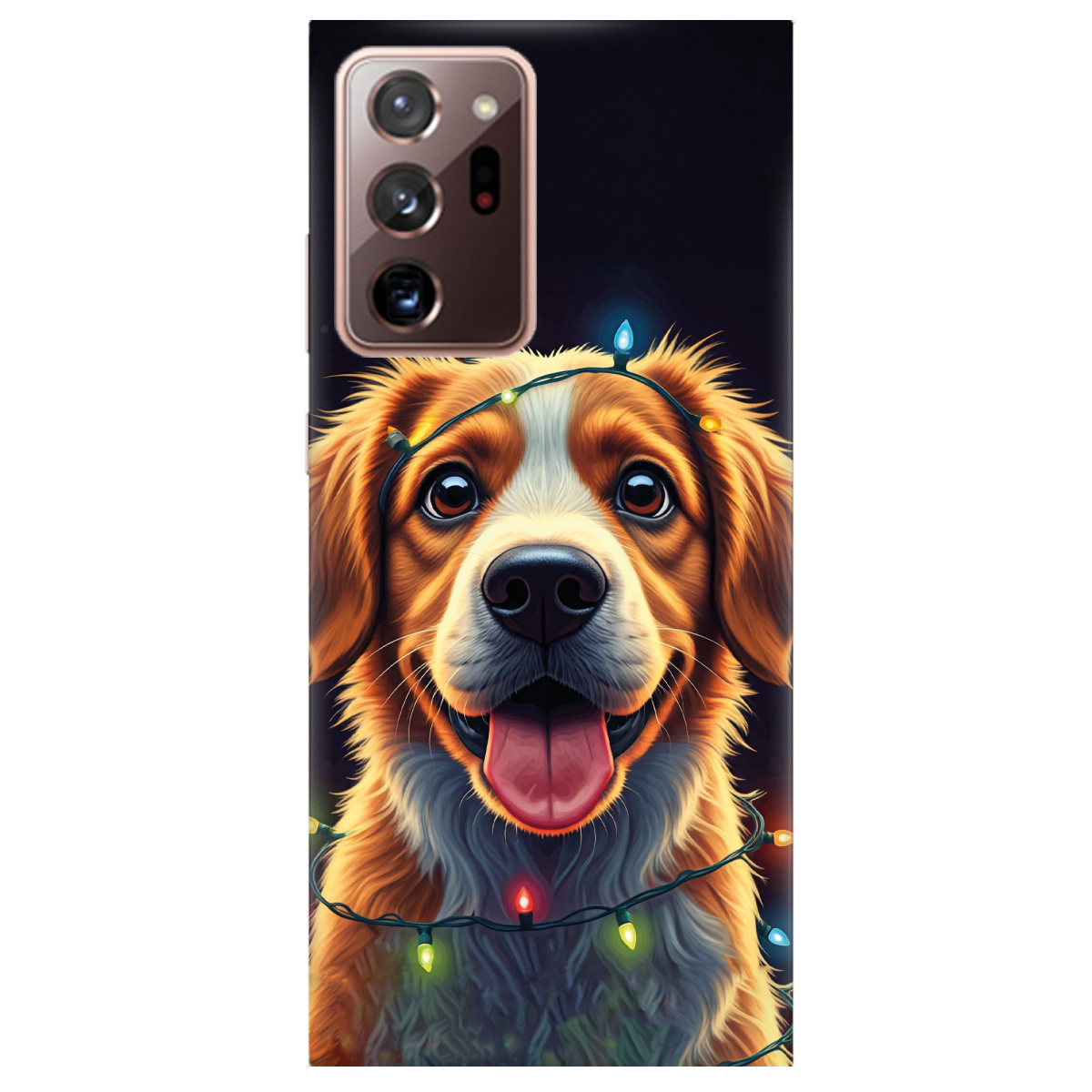 Чехол для Samsung Galaxy Note 20 Ultra Festive Pup - фото 1 Чехол для Samsung Galaxy Note 20 Ultra Festive Pup - фото 1 - Чехлы для телефонов