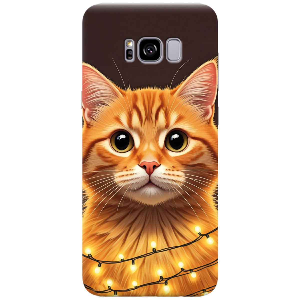 Чехол для Samsung Galaxy S8 Plus Festive Kitty - фото 1 - Чехлы для телефонов
