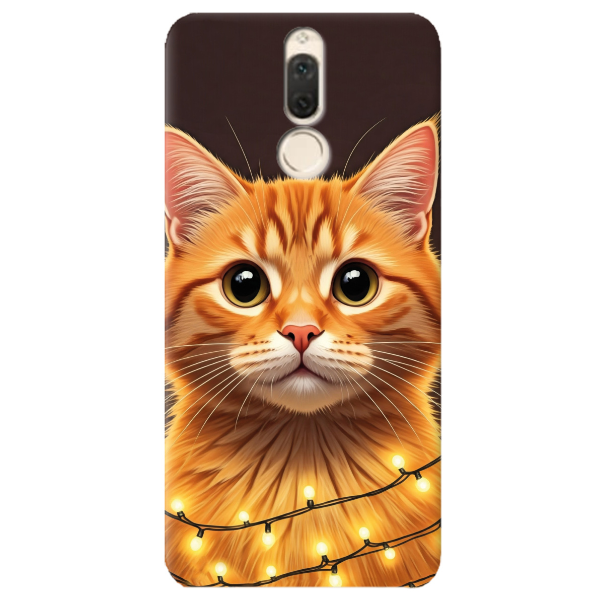 Чохол для Huawei Mate 10 Lite Festive Kitty - фото 1 - Чохли для телефонів