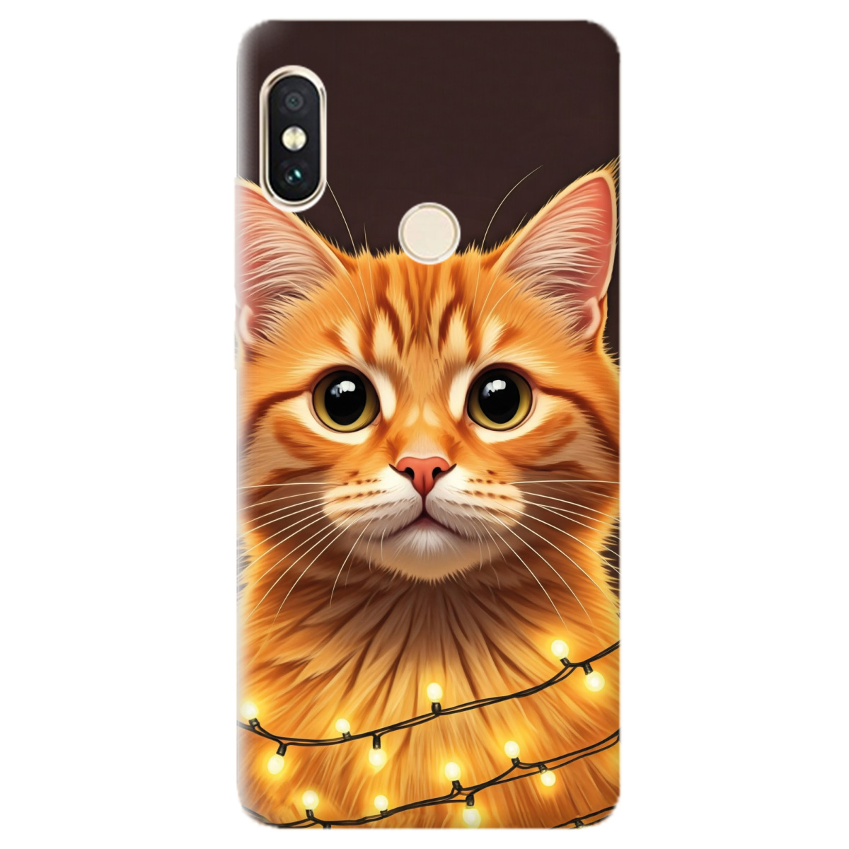 Чохол для Xiaomi Redmi Note 5 Festive Kitty - фото 1 - Чохли для телефонів