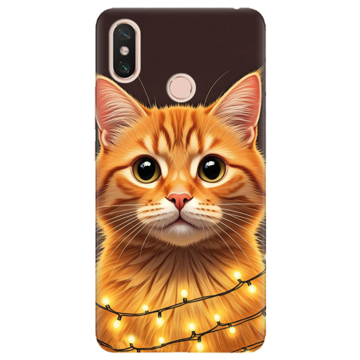 Чехол для Xiaomi Mi Max 3 Festive Kitty - фото 1 - Чехлы для телефонов
