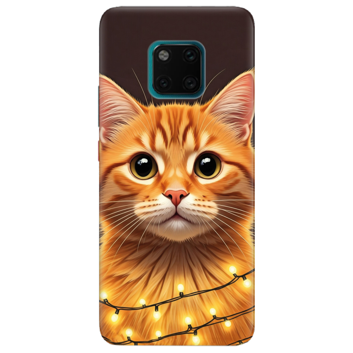 Чехол для Huawei Mate 20 Pro Festive Kitty - фото 1 - Чехлы для телефонов
