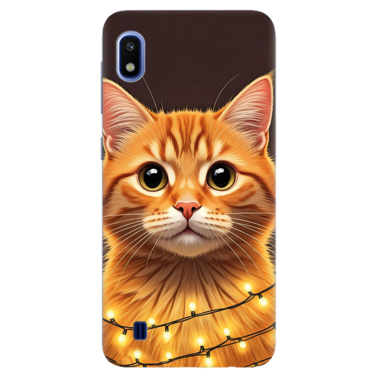 Чохол для Samsung Galaxy A10 Festive Kitty - фото 1 Чохол для Samsung Galaxy A10 Festive Kitty - фото 1 - Чохли для телефонів