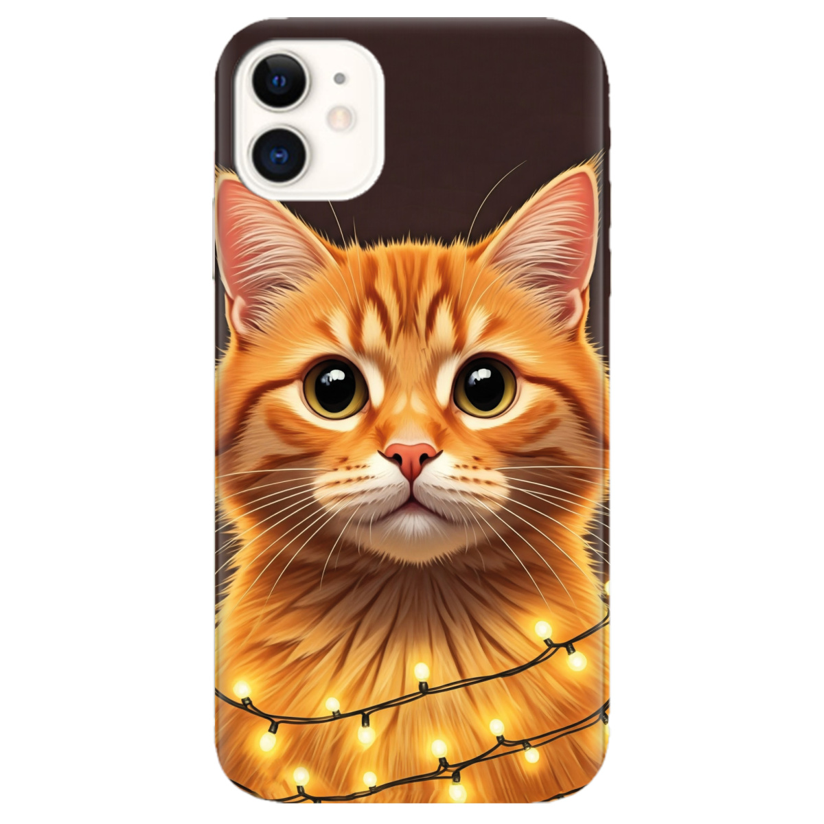 Чехол для Apple iPhone 11 Festive Kitty - фото 1 - Чехлы для телефонов
