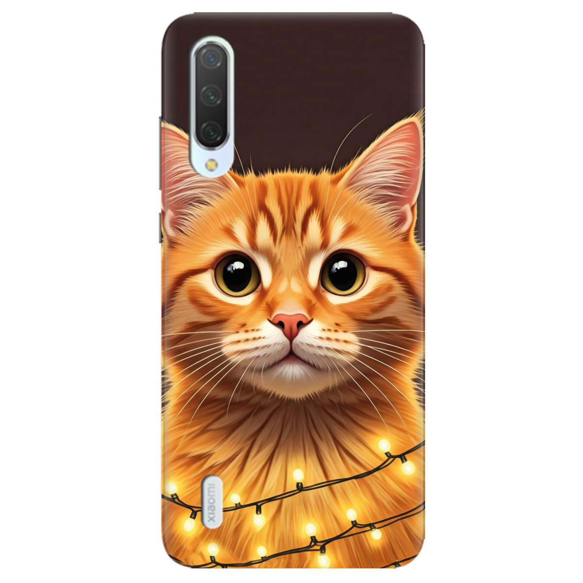 Чехол для Xiaomi Mi A3 Festive Kitty - фото 1 - Чехлы для телефонов