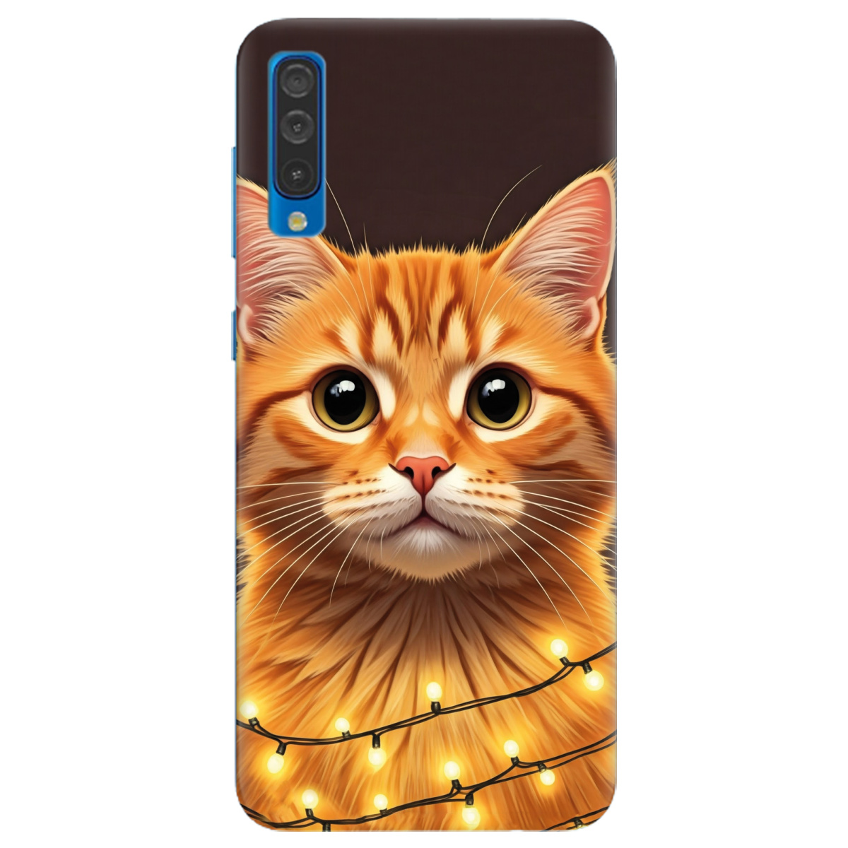 Чехол для Samsung Galaxy A30s Festive Kitty - фото 1 Чехол для Samsung Galaxy A30s Festive Kitty - фото 1 - Чехлы для телефонов