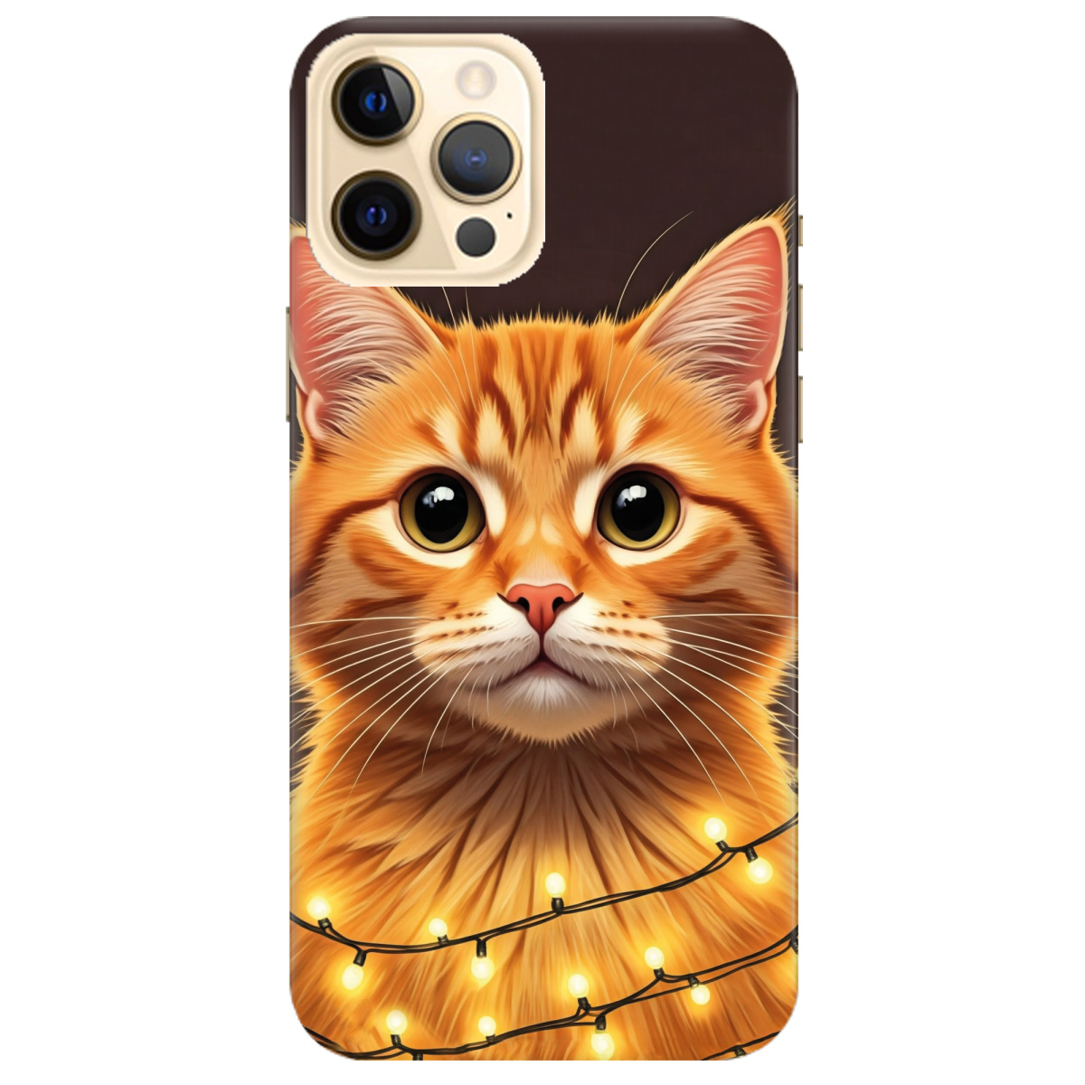 Чехол для Apple iPhone 12 Pro Max Festive Kitty - фото 1 - Чехлы для телефонов