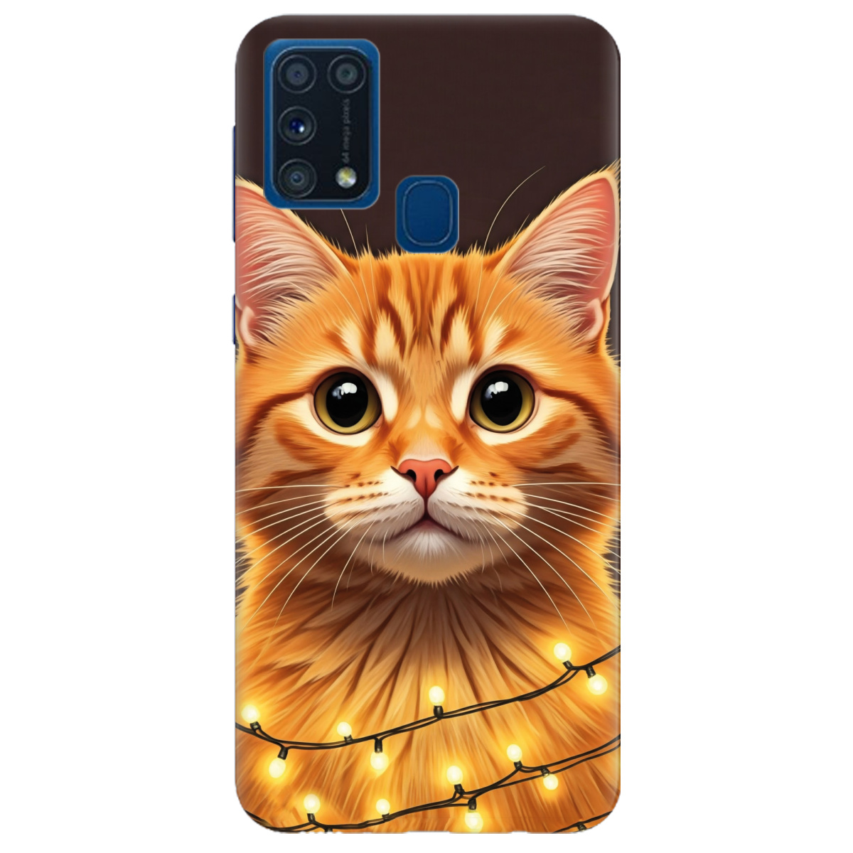 Чохол для Samsung Galaxy M31 Festive Kitty - фото 1 - Чохли для телефонів