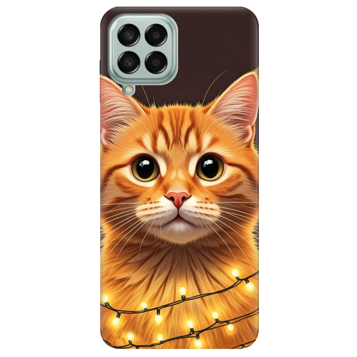 Чохол для Samsung Galaxy M53 Festive Kitty - фото 1 - Чохли для телефонів