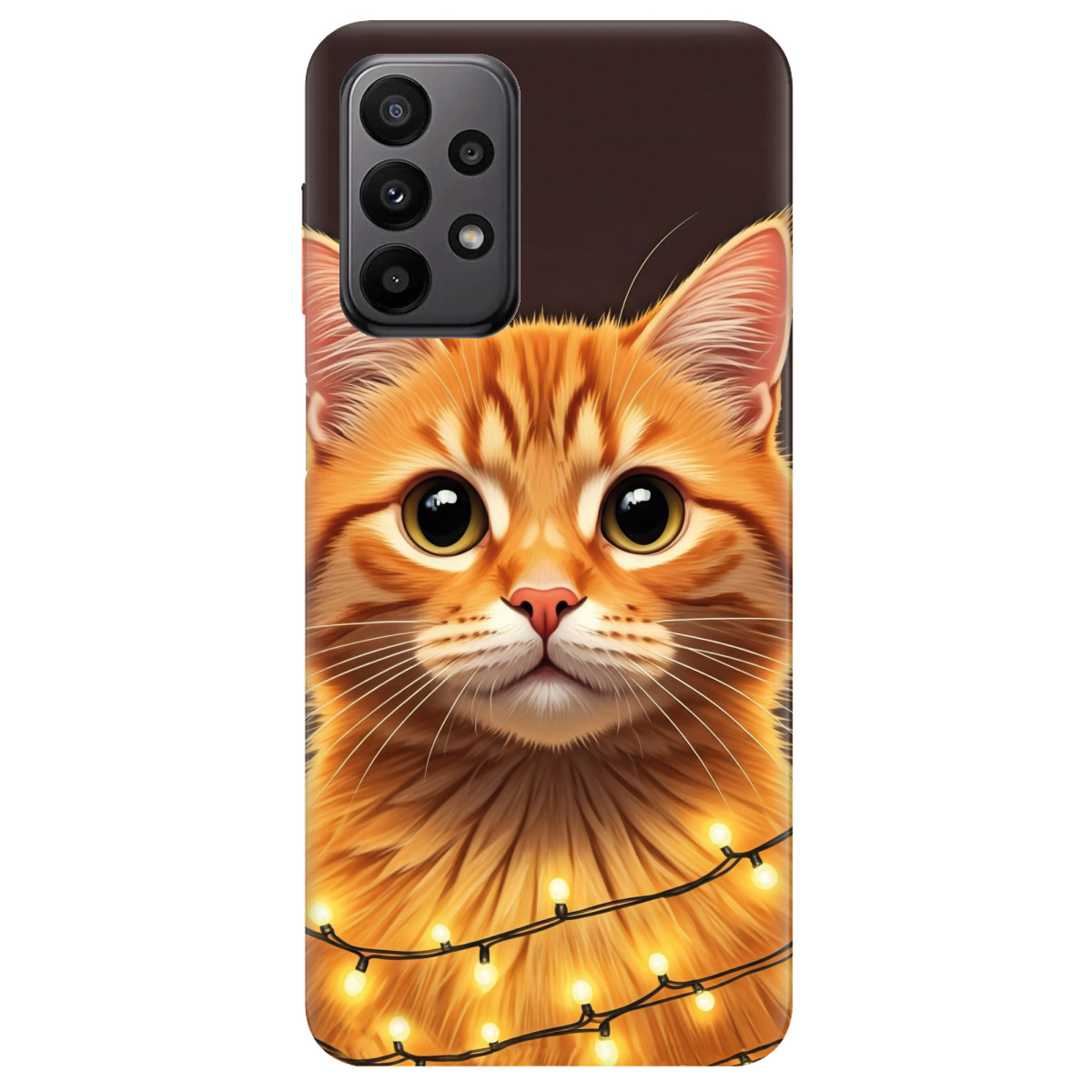 Чохол для Samsung Galaxy A23 4G Festive Kitty - фото 1 - Чохли для телефонів