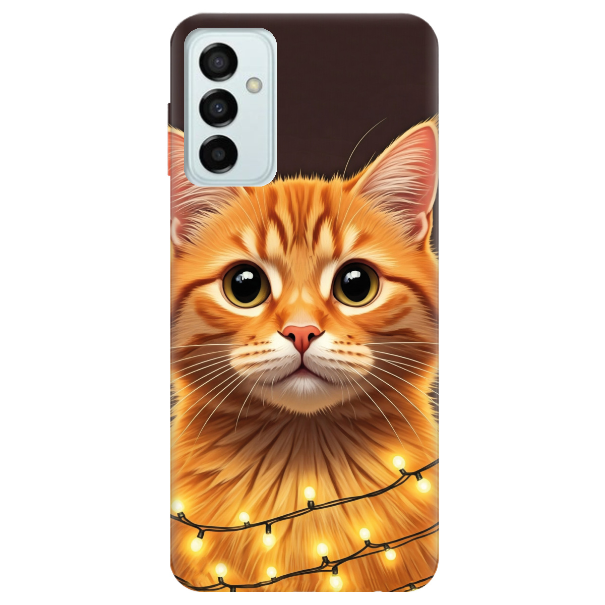 Чохол для Samsung Galaxy M13 4G Festive Kitty - фото 1 - Чохли для телефонів